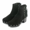 Botins XUZ Pretos com Tachas 25878-P