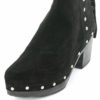 Botins XUZ Pretos com Tachas 25878-P