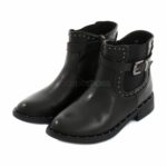 Botins XTI Chelsea Fivela Preto