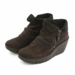 Botins FLY LONDON Yellow Yoxi755 Cupido Chocolate