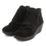 Botins FLY LONDON Yellow Yip Oil Suede Black P500505000