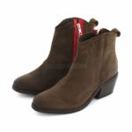 Botins XUZ Fecho Vermelho