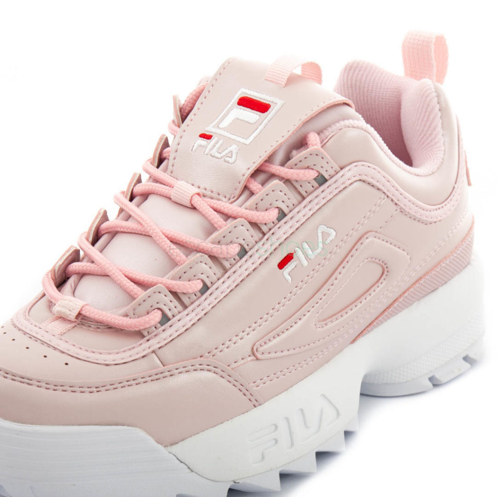 blush pink fila disruptor