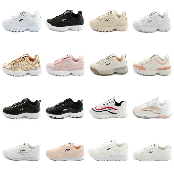 different fila shoes