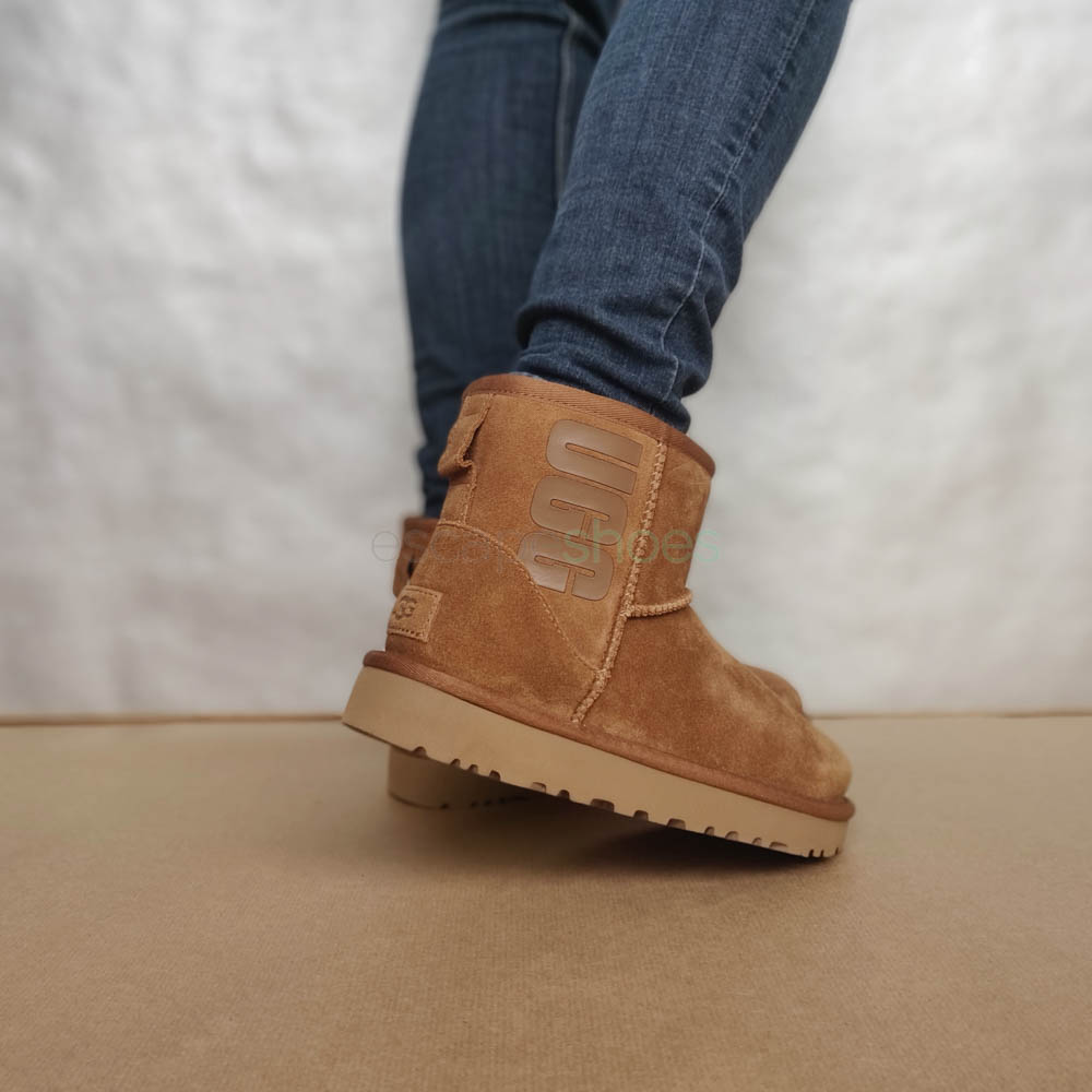 ugg boots with logo