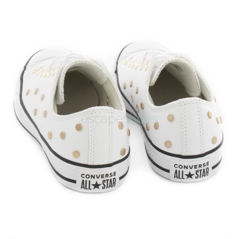 Ténis CONVERSE Chuck Taylor All Star Branco Dourado