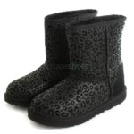 Botas UGG AUSTRALIA Kids Classic II Glitter Leopard 1112388K Black