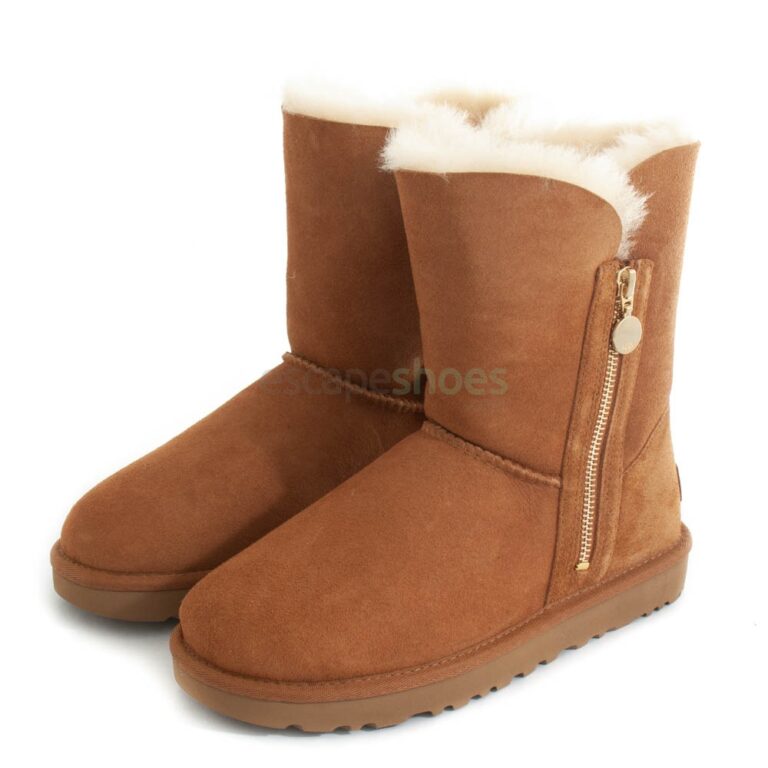 Boots UGG AUSTRALIA W Bailey Zip Short 1112480 Chestnut