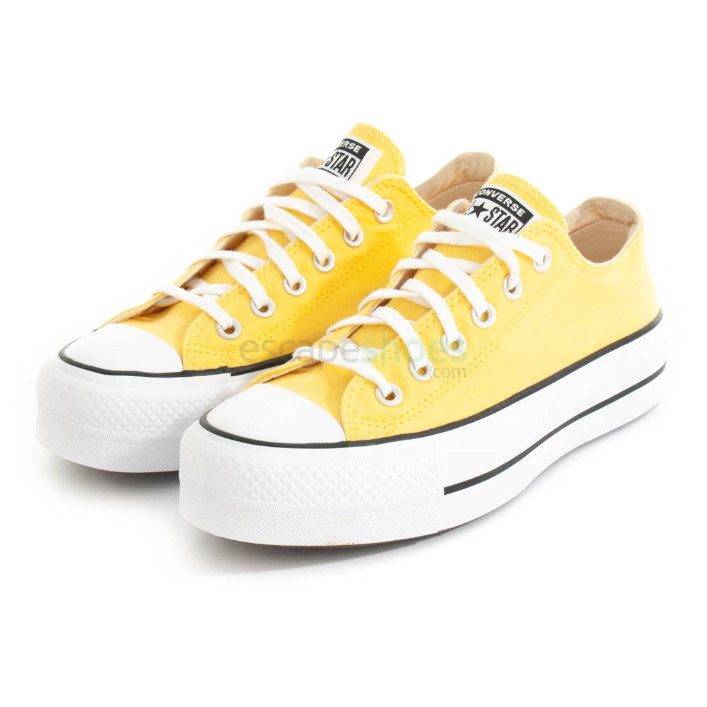Norteamérica Cumplido blanco lechoso Sneakers CONVERSE All Star Lift Butter Yellow