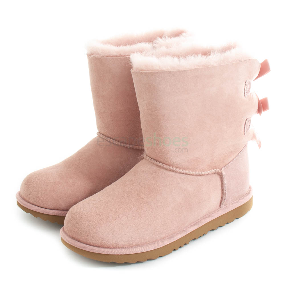 light pink bailey bow uggs