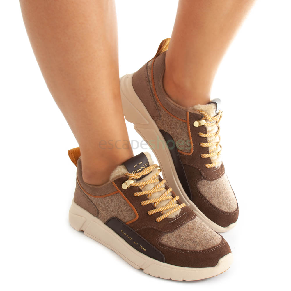 Sneakers GANT Cocoville Low Lace Brown 