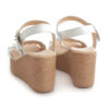 Sandals RUIKA Entrancado Silver 63/1681A