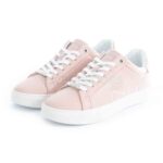 Tenis CALVIN KLEIN Cupsole Lace Up Logo Desert Rose