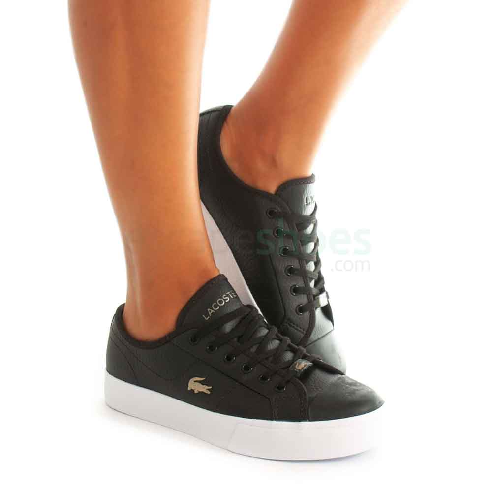Zapatillas de mujer Lacoste Ziane en piel con plataforma - Zapatillas para  mujer - Novedades 2024