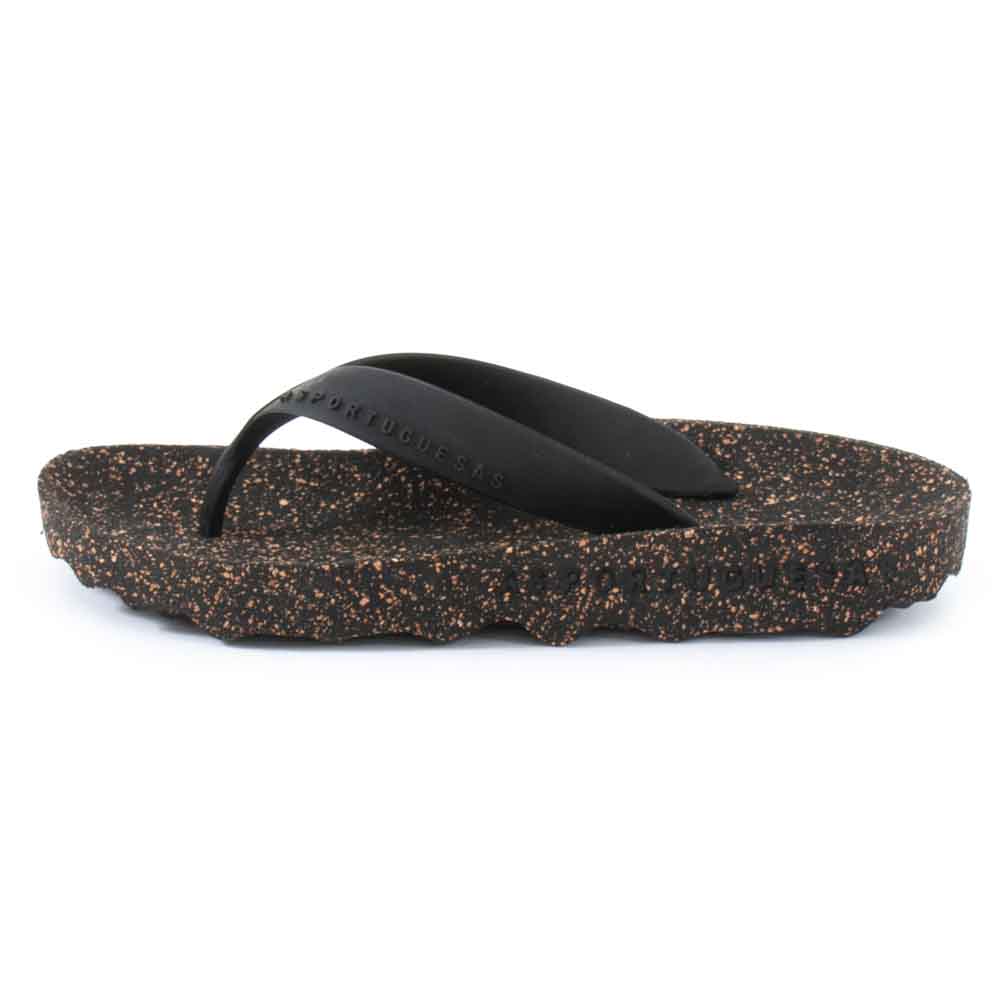 Sandals ASPORTUGUESAS Feel Rubber Strape Black P018075001
