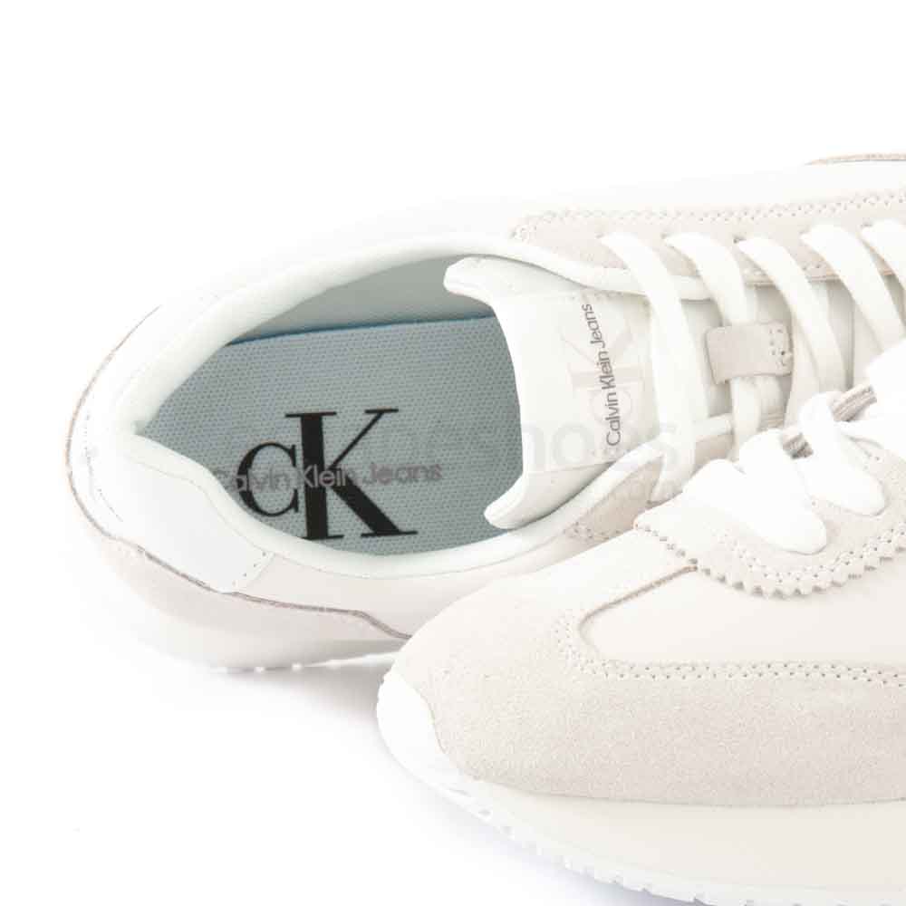 Calvin Klein Jeans - Zapatillas Blancas para Hombre - Retro Runner