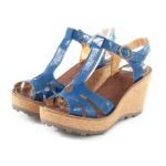 Sandalias FLY LONDON Glam Gold Azul P142167058