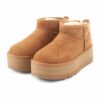 Botas UGG Classic Ultra Mini Platform Castana 1135092