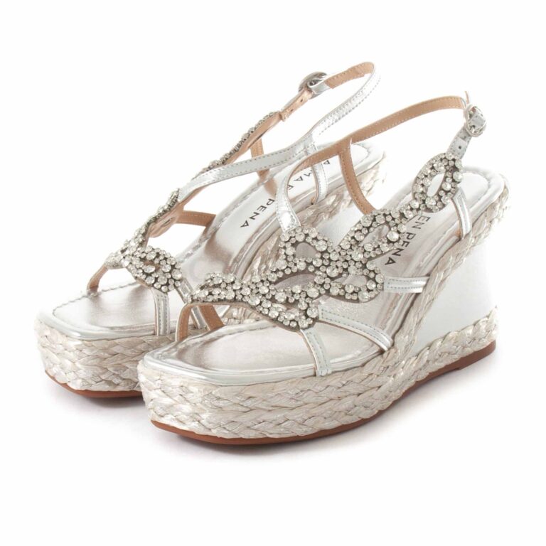 Sandalias ALMA EN PENA Diva Plata V240979