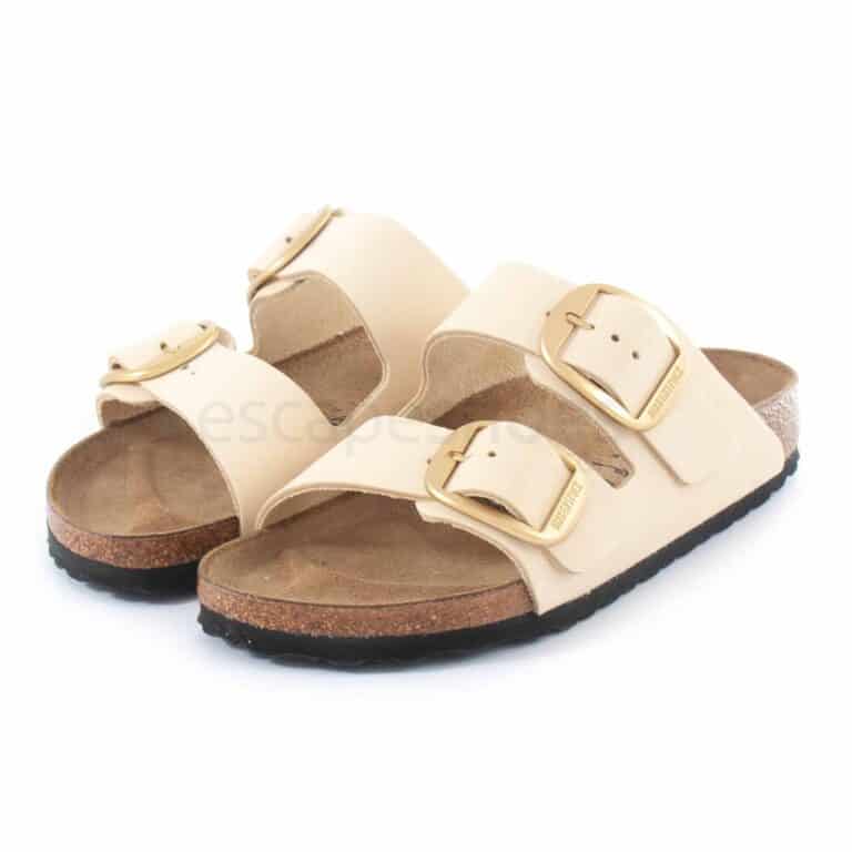 Sandalias BIRKENSTOCK Arizona Big Buckle Nubuck 1026585 Cru