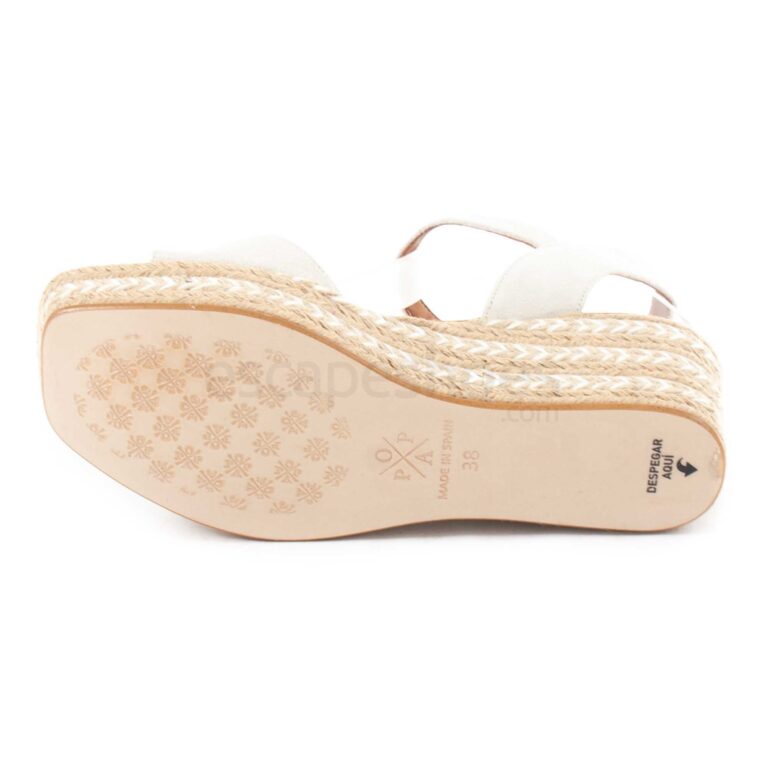 Sandalias POPA Branco Serraje CB25103 001