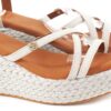 Sandalias POPA Blanco Suede CB27401 001