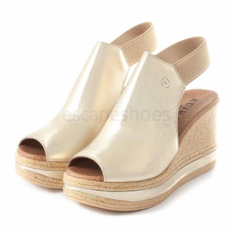 Sandalias RUIKA Laminado Platino 63/4595-L