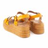 Sandals RUIKA Leather Yellow 63/4600