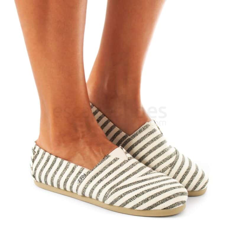 Espadrilles PAEZ Surfy Lurex Ecru 2430501S9801-843