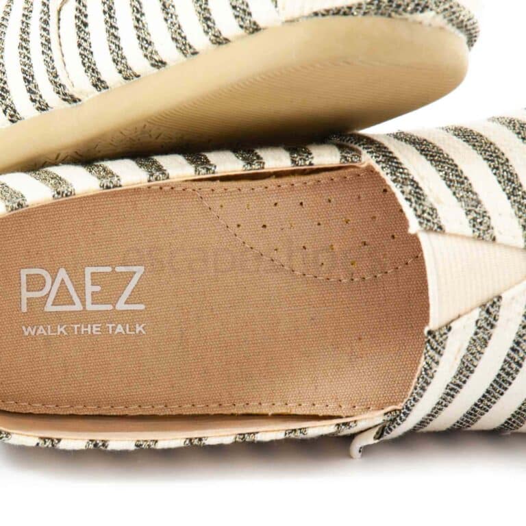 Espadrilles PAEZ Surfy Lurex Ecru 2430501S9801-843