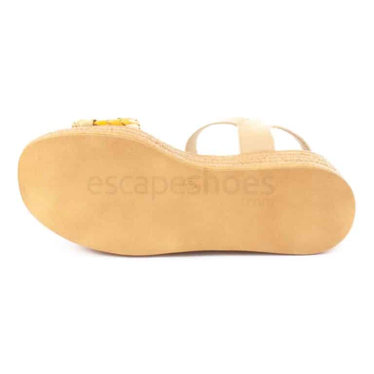 Sandalias RUIKA Tranca Amarelo 63/4624