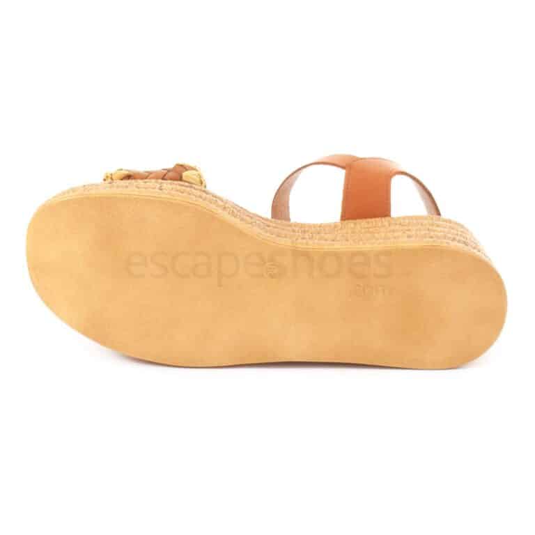 Sandalias RUIKA Tranca Brandy 63/4624