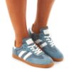 Sneakers RUIKA Leather White and Blue 28/24011